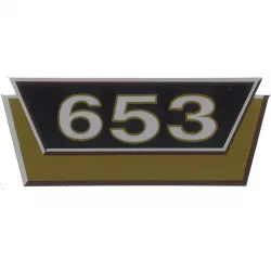 Typenaufkleber: McCormick Aufkleber Gold klein Modell: 653