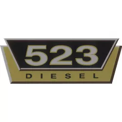 Typenaufkleber: McCormick Aufkleber Gold groß Modell: 523 Diesel