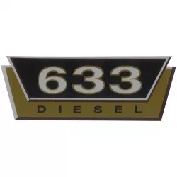Typenaufkleber: McCormick Aufkleber Gold groß Modell: 633 Diesel