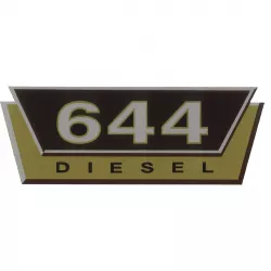 Typenaufkleber: McCormick Aufkleber Gold groß Modell: 644 Diesel