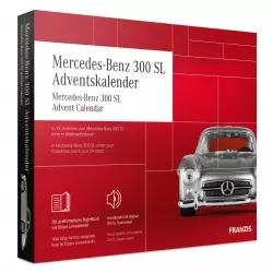 Mercedes-Benz 300 SL Modellauto Modellbau Adventskalender Franzis Verlag