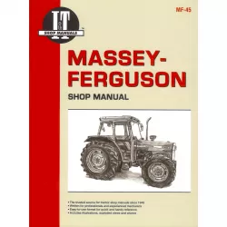 Massey Ferguson MF362 MF365 MF375 MF383 MF390 Traktor Reparaturanleitung I&T
