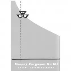 Massey Ferguson MF65 Bedienung und Pflege Traktor Betriebsanleitung