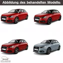 Audi A1 - Typ 8X, 8X1, 8XA, 8XF, 8XK - Baujahre von 2010 bis 2018 - Fahrzeugabschnitt: Ausgebautes und eingebautes Schaltgetriebe inkl. Kupplung - Reparaturanleitungen zur Reparatur in Eigenregie für Anfänger, Hobbyschrauber und Profis.