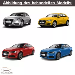 Audi S3, S-Line und Sportback - Typ 8V, 8VA, 8VS, 8V7, 8V1, 85S, 85A - Fahrzeugabschnitt: Dieselmotor, Turbodiesel, TDI, Common Rail, Vorglühanlage - Reparaturanleitungen zur Reparatur in Eigenregie für Anfänger, Hobbyschrauber und Profis.