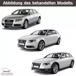 Audi A4 - Typ 8K, 8K2, 8K5, 8KH - Baujahre 2007 bis 2015 - Fahrzeugabschnitt: Heizung, Belüftung und Klimaanlage - Reparaturanleitungen zur Reparatur in Eigenregie für Anfänger, Hobbyschrauber und Profis.