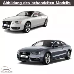 Audi A5 - Typ 8T, 8T3, 8TA - Baujahre 2007 bis 2016 - Fahrzeugabschnitt: Benziner Motor-Gemischaufbereitung, Direkteinspritzsystem und Zündanlage - Reparaturanleitungen zur Reparatur in Eigenregie für Anfänger, Hobbyschrauber und Profis.