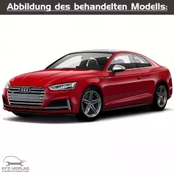 Audi A5 - Typ F5/F53/F57/F5A - Baujahre ab 2016 - Fahrzeugabschnitt: Ausgebautes und eingebautes Schaltgetriebe inkl. Kupplung - Reparaturanleitungen zur Reparatur in Eigenregie für Anfänger, Hobbyschrauber und Profis.