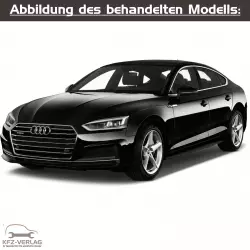 Audi A5 - Typ F5/F53/F57/F5A - Baujahre ab 2016 - Fahrzeugabschnitt: Dieselmotor, Turbodiesel, TDI, Common Rail, Vorglühanlage - Reparaturanleitungen zur Reparatur in Eigenregie für Anfänger, Hobbyschrauber und Profis.
