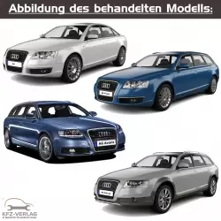 Audi A6 - Typ 4F, 4F2, 4F5, 4FH - Baujahre 2004 bis 2011 - Fahrzeugabschnitt: Instandhaltung genau genommen - Reparaturanleitungen zur Reparatur und Wartung in Eigenregie für Anfänger, Hobbyschrauber und Profis.