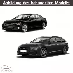 Audi A6 - Typ 4K, 4KA, 4KF - Baujahre ab 2018 - Fahrzeugabschnitt: Instandsetzungsarbeiten am automatischen Getriebe, Automatikgetriebe, Doppelkupplungsgetriebe und Direktschaltgetriebe - Reparaturanleitungen zur Reparatur in Eigenregie für Anfänger, Hobbyschrauber und Profis.