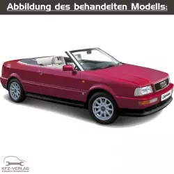 Audi Cabriolet - Typ 8G, 8G7 - Baujahre 1991 bis 2000 - Fahrzeugabschnitt: Benziner Motor-Gemischaufbereitung, Direkteinspritzsystem und Zündanlage - Reparaturanleitungen zur Reparatur in Eigenregie für Anfänger, Hobbyschrauber und Profis.
