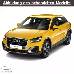 Audi Q2 - Typ GA - Baujahre ab 2016 - Fahrzeugabschnitt: Kardanwelle und Achsantrieb hinten, Front- und Allradantrieb (2WD, FWD, 4WD, AWD) - Reparaturanleitungen zur Reparatur in Eigenregie für Anfänger, Hobbyschrauber und Profis.