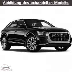 Audi Q8 - Typ 4M/4MN - Baujahre ab 2018 - Fahrzeugabschnitt: Karosserie-Montagearbeiten Außen - Reparaturanleitungen zur Reparatur in Eigenregie für Anfänger, Hobbyschrauber und Profis.