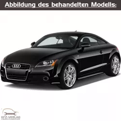 Audi TT - Typ 8J, 8J3, 8J9 - Baujahre 2006 bis 2014 - Fahrzeugabschnitt: Instandhaltung genau genommen - Reparaturanleitungen zur Reparatur und Wartung in Eigenregie für Anfänger, Hobbyschrauber und Profis.