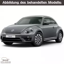 VW Beetle - Typ NBL - Baujahre ab 2016 - Fahrzeugabschnitt: Karosserie-Montagearbeiten Außen - Reparaturanleitungen zur Reparatur in Eigenregie für Anfänger, Hobbyschrauber und Profis.