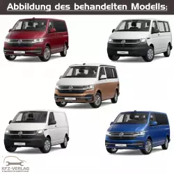 VW Transporter T6.1 - Typ SH/SJ - Baujahre ab 2019 - Fahrzeugabschnitt: Heizung, Belüftung und Klimaanlage - Reparaturanleitungen zur Reparatur in Eigenregie für Anfänger, Hobbyschrauber und Profis.