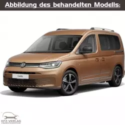 VW Caddy - Typ SB - Baujahre ab 2020 - Fahrzeugabschnitt: Karosserie-Montagearbeiten Innen - Reparaturanleitungen zur Reparatur in Eigenregie für Anfänger, Hobbyschrauber und Profis.
