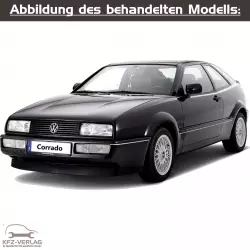 VW Corrado Sportcoupe - Typ 50/509/53i - Baujahre von 1988 bis 1995 - Fahrzeugabschnitt: Motor-Mechanik für Benzinmotoren und Direkteinspritzmotoren - Reparaturanleitungen zur Reparatur in Eigenregie für Anfänger, Hobbyschrauber und Profis.