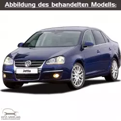 VW Jetta V - Typ 1K, 1K2, 1K5, 1KM - Baujahre 2004 bis 2010 - Fahrzeugabschnitt: Bremssysteme - Reparaturanleitungen zur Reparatur in Eigenregie für Anfänger, Hobbyschrauber und Profis.
