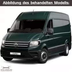 VW Crafter - Typ SY - Baujahre ab 2017 - Fahrzeugabschnitt: Heizung, Belüftung und Klimaanlage - Reparaturanleitungen zur Reparatur in Eigenregie für Anfänger, Hobbyschrauber und Profis.
