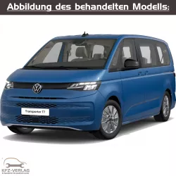 Modell: VW Transporter T7 - Typ SL, ST, STM, STN Baujahre ab 06.2021