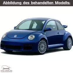 VW New Beetle Cabrio - Typ 1Y, 1Y1, 1Y7 - Baujahre von 2003 bis 2010 - Fahrzeugabschnitt: Karosserie-Montagearbeiten Außen - Reparaturanleitungen zur Reparatur in Eigenregie für Anfänger, Hobbyschrauber und Profis.