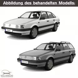 VW Passat III - Typ 31/312/315/35/35i - Baujahre 1988 - 1993 - Fahrzeugabschnitt: Instandhaltung genau genommen - Reparaturanleitungen zur Reparatur und Wartung in Eigenregie für Anfänger, Hobbyschrauber und Profis.