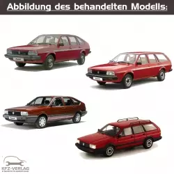 VW Passat 2 - Typ 32, 327, 328, 32B, 33 - Baujahre 1980 bis 1988 - Fahrzeugabschnitt: Motor-Mechanik für Benzinmotoren und Direkteinspritzmotoren - Reparaturanleitungen zur Reparatur in Eigenregie für Anfänger, Hobbyschrauber und Profis.