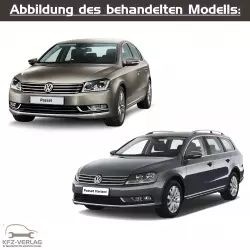 VW Passat VII - Typ 3C/36 - Baujahre 2010 - 2014 - Fahrzeugabschnitt: Dieselmotor, Turbodiesel, TDI, Common Rail, Vorglühanlage - Reparaturanleitungen zur Reparatur in Eigenregie für Anfänger, Hobbyschrauber und Profis.