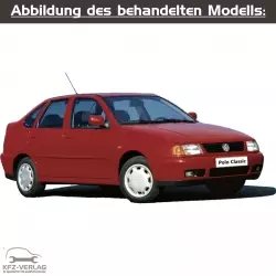 VW Polo 3 Classic - Typ 6V, 6V2 - Baujahre 1995 bis 2002 - Fahrzeugabschnitt: Elektrische Abnehmer und Anlagen - Reparaturanleitungen zur Reparatur in Eigenregie für Anfänger, Hobbyschrauber und Profis.