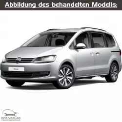 VW Sharan II - Typ 7N/7N1/7N2 - Baujahre ab 2015 - Fahrzeugabschnitt: Kardanwelle und Achsantrieb hinten, Front- und Allradantrieb (2WD, FWD, 4WD, AWD) - Reparaturanleitungen zur Reparatur in Eigenregie für Anfänger, Hobbyschrauber und Profis.