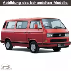 VW Transporter T3 - Typ 22/23/24/25/27 - Baujahre 1979 bis 1992 - Fahrzeugabschnitt: Heizung, Belüftung und Klimaanlage - Reparaturanleitungen zur Reparatur in Eigenregie für Anfänger, Hobbyschrauber und Profis.