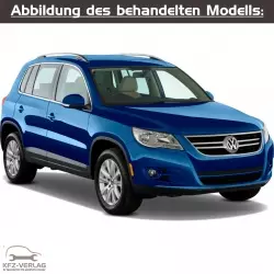 VW Tiguan - Typ 5N/5N1/5N2 - Baujahre 2007 bis 2011 - Fahrzeugabschnitt: Elektrische Abnehmer und Anlagen - Reparaturanleitungen zur Reparatur in Eigenregie für Anfänger, Hobbyschrauber und Profis.