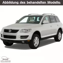 VW Touareg - Typ 7L - Baujahre 2002 bis 2010 - Fahrzeugabschnitt: Fahrwerk, Achsen, Lenkung - Reparaturanleitungen zur Reparatur in Eigenregie für Anfänger, Hobbyschrauber und Profis.