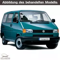 VW Transporter T4 - Typ 70 - Baujahre 1990 bis 1995 - Fahrzeugabschnitt: Benziner Motor-Gemischaufbereitung, Direkteinspritzsystem und Zündanlage - Reparaturanleitungen zur Reparatur in Eigenregie für Anfänger, Hobbyschrauber und Profis.