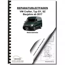 VW Crafter Typ SY SZ ab 2017 Nebenabtriebe Getriebe Reparaturanleitung