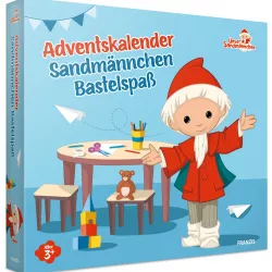 Sandmännchen Bastelspaß Adventskalender Franzis Verlag