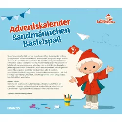 Sandmännchen Bastelspaß Adventskalender Franzis Verlag
