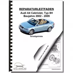 Audi A4 Cabriolet (02-09) 6 Gang Schaltgetriebe Kupplung 01X Reparaturanleitung