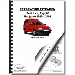 SEAT Inca Typ 9K 1995-2004 5 Gang Schaltgetriebe 020 Kupplung Reparaturanleitung