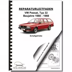 VW Passat 2 Typ 32 (80-88) 5 Gang-Schaltgetriebe 013 und 093 Reparaturanleitung