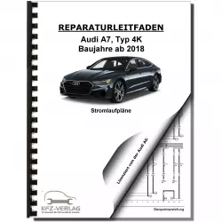 Audi A7 Typ 4K ab 2018 Schaltplan Stromlaufplan Verkabelung Elektrik Pläne