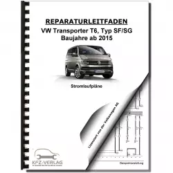 VW Transporter T6 ab 2015 Stromlaufplan Schaltplan Elektrik Verkabelung Pläne