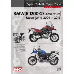BMW R1200GS Adventure 2004-2012 Motorrad Reparaturanleitung Handbuch