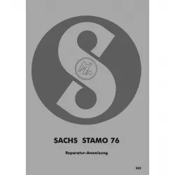 Sachs Stamo 76 Traktor Reparaturanweisung Reparaturleitfaden Werkstatthandbuch