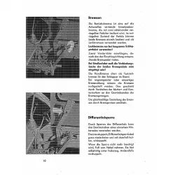 Porsche-Diesel Traktor Junior 109 Betriebs-/Bedienungsanleitung Handbuch 1961