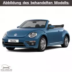 VW Beetle Cabriolet - Typ NBC - Baujahre ab 2016 - Fahrzeugabschnitt: Schaltpläne, Stromlaufpläne, Elektrik, Fehlersuche, Einbauorte, Sicherungs- und Steckerbelegung - Reparaturanleitungen zur Reparatur in Eigenregie für Anfänger, Hobbyschrauber und Profis.
