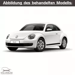 VW Beetle - Typ 5C, 5C1, 5C7 - Baujahre ab Juni 2011 bis Juli 2016 - Fahrzeugabschnitt: Karosserie-Montagearbeiten Außen - Reparaturanleitungen zur Reparatur in Eigenregie für Anfänger, Hobbyschrauber und Profis.