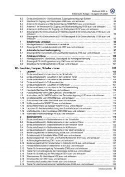 VW Multivan Typ SL ST ab 2021 Elektrische Anlage Systeme Reparaturanleitung PDF